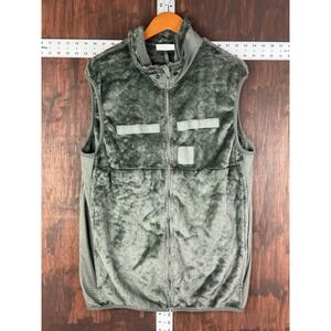 IWOL VEST, B TEST, GREEN FLEECE, SHERPA‎ MEDIUM LONG RARE MILITARY TACTICAL GUC